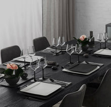 Carica l'immagine nel visualizzatore di Gallery, 1 Piatto da Portata Quadrato Nero