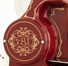 Carica l'immagine nel visualizzatore di Gallery, AFFETTATRICE BERKEL MANUALE A VOLANO B3 ROSSO CON PIEDISTALLO