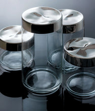 Carica l'immagine nel visualizzatore di Gallery, Barattolo Ermetico in Vetro con Coperchio in Acciaio Julieta Alessi