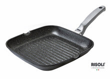 Carica l'immagine nel visualizzatore di Gallery, Bistecchiera ad induzione granito 26x26