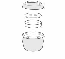 Carica l'immagine nel visualizzatore di Gallery, Portavivande Termico