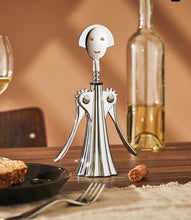 Carica l'immagine nel visualizzatore di Gallery, Cavatappi in zama cromata