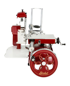 AFFETTATRICE BERKEL MANUALE A VOLANO B3 ROSSO CON PIEDISTALLO