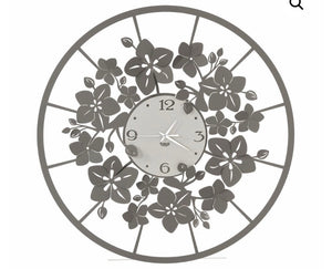 Orologio da parete floreale Fior di Loto