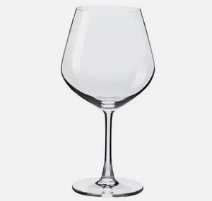 Set 6 Calici Vino Rosso