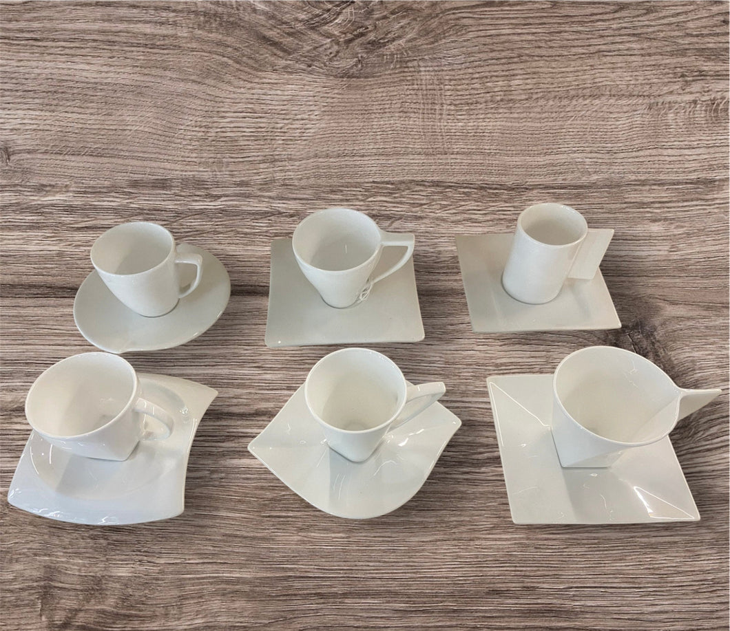 Set 6 Tazzine Caffe Design