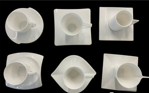 Set 6 Tazzine Caffe Design
